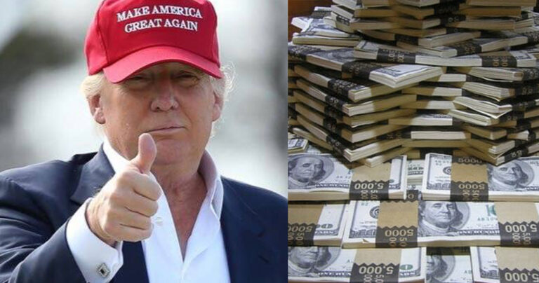 Πόνταρε σε στοίχημα 5 εκατομμύρια δολάρια στη νίκη του Τραμπ