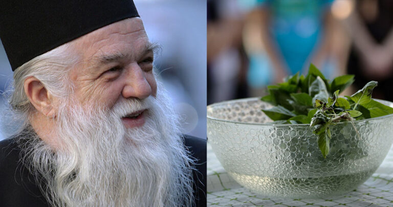 Αμβρόσιος: «Νίκησα τον κορωνοϊό πίνοντας μόνο Αγιασμό»