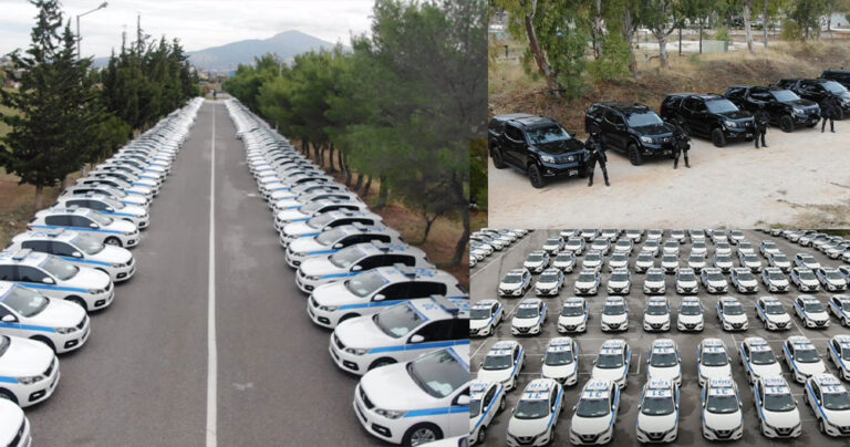 ΕΛ.ΑΣ: Εφοδιάζεται με 675 νέα Περιπολικά, 15.690 αλεξίσφερα και 31 εκατ. ευρώ εξοπλισμό