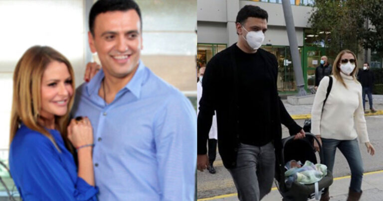 Τζένη Μπαλατσινού – Βασίλης Κικίλιας: Αυτά είναι τα ονόματα που θα πάρει ο γιος τους