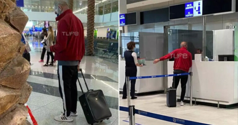 Πέτρος Κωστόπουλος: Επεισόδιο με φωνές στο αεροδρόμιο – Βίντεο