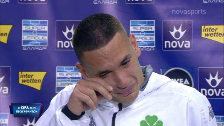 Ποδοσφαιριστής του Παναθηναικού αφιέρωσε το γκολ στη μητέρα του και ξέσπασε σε κλάματα