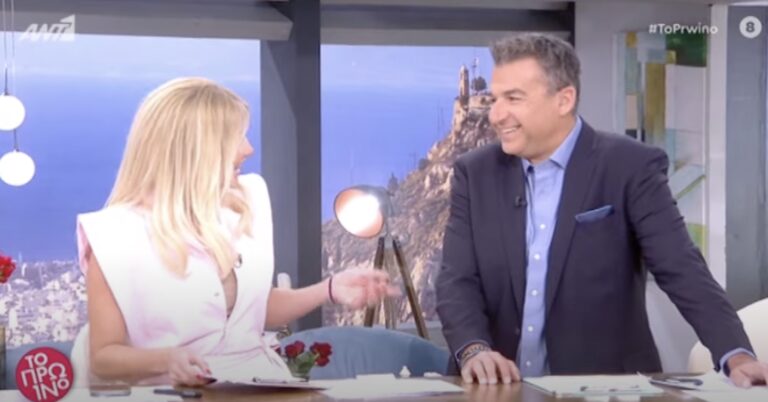 Ο Γιώργος Λιάγκας επέστρεψε στη Φαίη Σκορδά και το Πρωινό