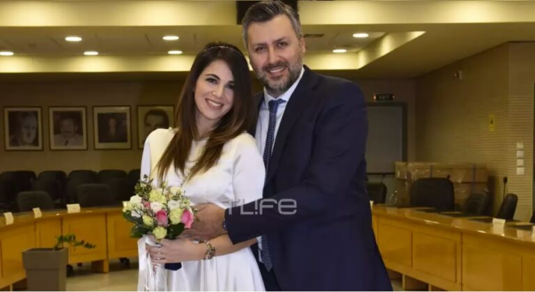 Γιάννης Καλλιάνος – Χάρις Δαμιανού: Οι πρώτες φωτογραφίες από τον γάμο τους