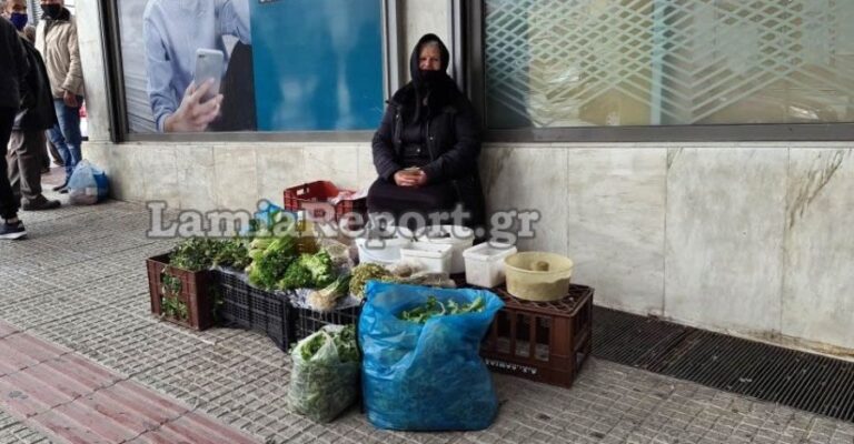 Καμία ενσυναίσθηση από τις αρχές: Πρόστιμο 300 ευρώ σε γιαγιά που πουλούσε λαχανικά από τον κήπο της