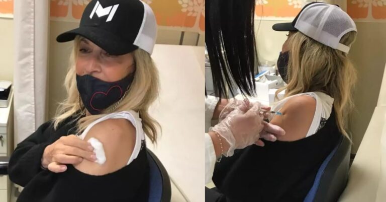 Άννα Βίσση: Έκανε το εμβόλιο για τον κορονοϊό και μας δείχνει καρέ καρέ τη διαδικασία