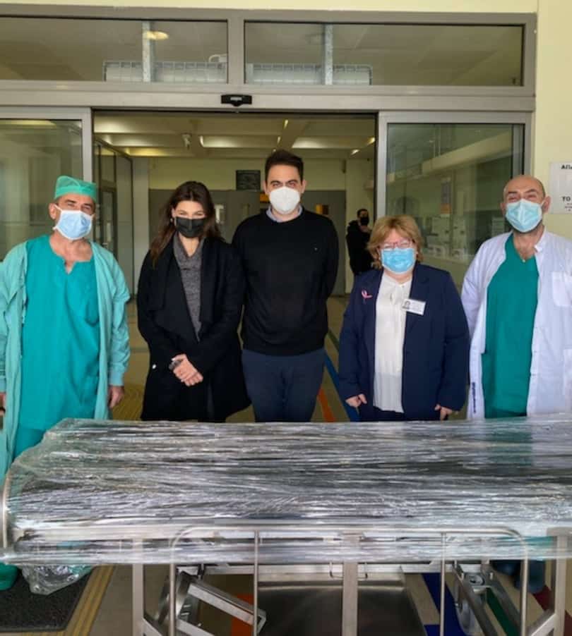 Δανάη Παππά: Πράξη ανθρωπιάς από την ηθοποιό - Δώρισε κρεβάτια στο Γενικό Κρατικό Νίκαιας 1 159969640 918391222245556 1268953374910769758 n