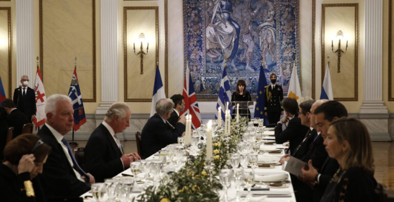 Προεδρικό Μέγαρο: Δείπνο για τους υψηλούς προσκεκλημένους