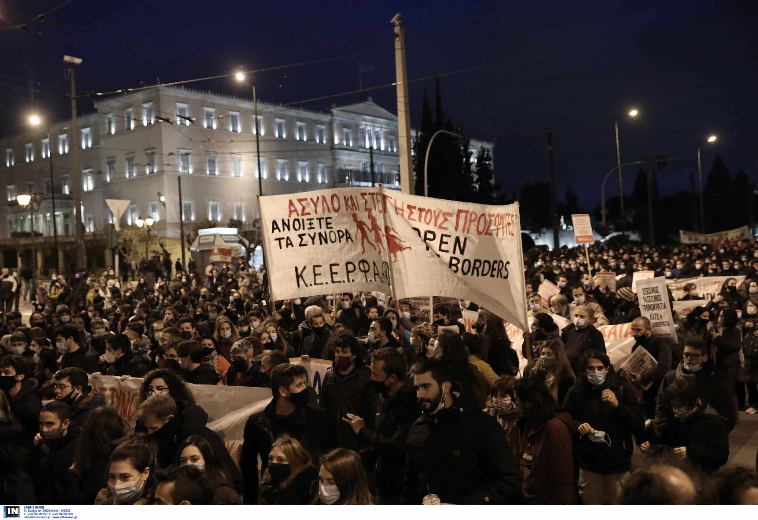 Αστυνομική βία: Νέα πορεία στην Αθήνα