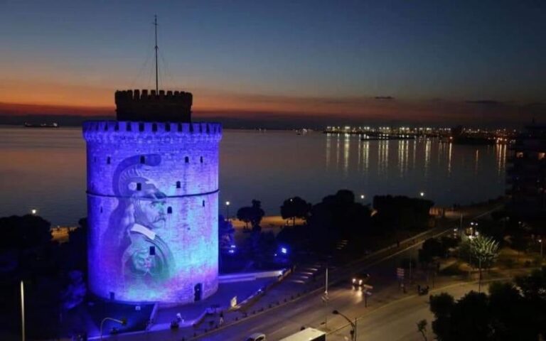 Θεσσαλονίκη: Ψεύτικη η φωτογραφία με τον Κολοκοτρώνη στο Λευκό Πύργο