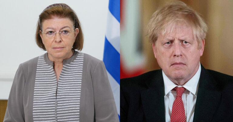 Μενδώνη σε Μπόρις Τζόνσον: «Το Βρετανικό Μουσείο κατέχει τα Γλυπτά παρανόμως»