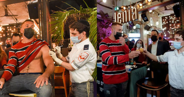 Ισραήλ: Μπαρ προσφέρει δωρεάν ποτά σε όσους εμβολιάζονται πριν την είσοδο