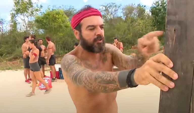Survivor 4: Ο Τριαντάφυλλος είπε τα παράπονά του σε.. κούτσουρο
