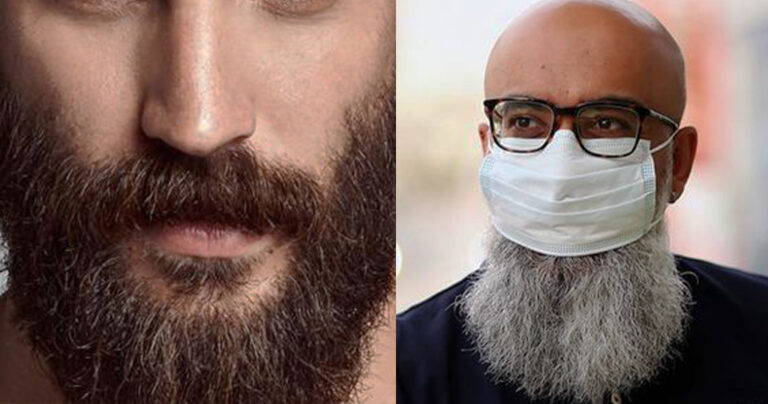 Επιστήμονες: «Oι άντρες με μούσια συστήνεται να φοράνε διπλή μάσκα»