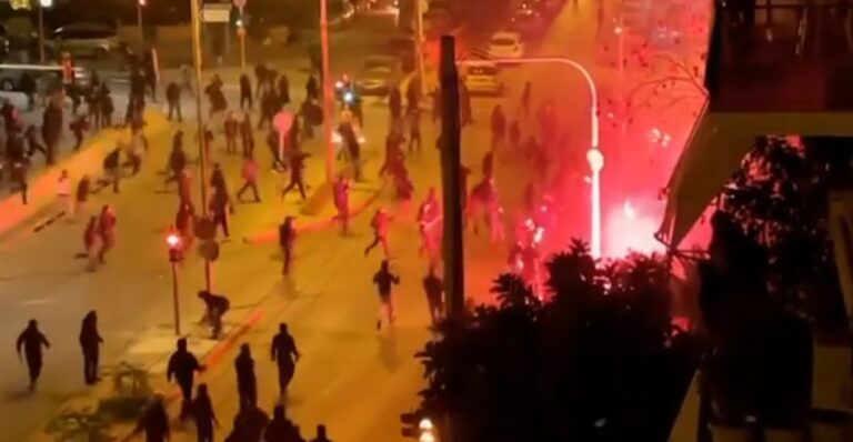 Αυτό το βίντεο από τον τραυματισμό του αστυνομικού δεν έπαιξε σε κανένα κανάλι