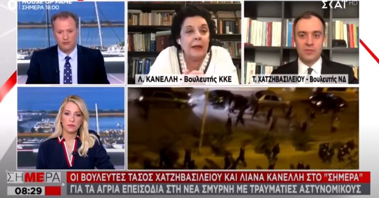 Κανέλλη ζωντανά στον ΣΚΑΙ: «Πάμε να τους γ@#$%με»