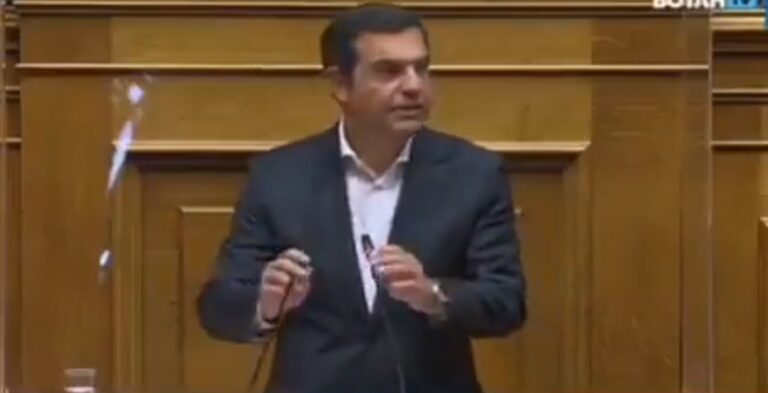 Βουλή – Θερμό καλωσόρισμα Τσίπρα προς Γεωργιάδη: «Ήρθε ο νονός, πάντα άξιος»