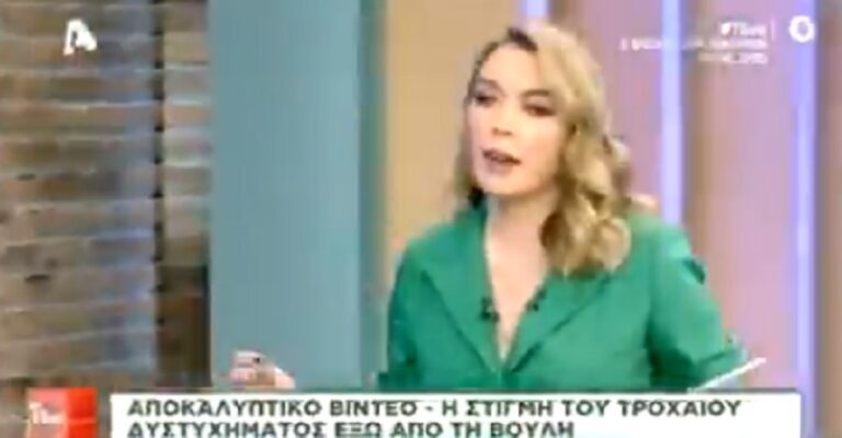 Τροχαίο-Βουλή: Οργή με το σχόλιο της Στεφανίδου για την ταχύτητα του Ιάσονα