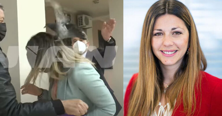 Περιστέρι επιτέθηκε στην υφυπουργό Τουρισμού Σοφία Ζαχαράκη