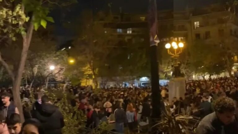 Χθες το βράδυ ήμουν στην πλατεία Αγίου Γεωργίου