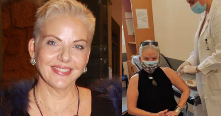 Νανά Παλαιτσάκη: «Ουδεμία σχέση το εμβόλιο με το θέμα νοσηλείας μου»