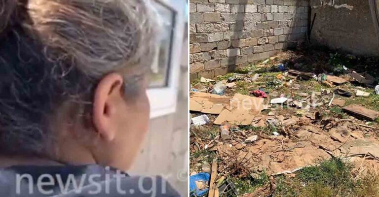 Άφησαν το βρέφος γυμνό μέσα στα σκουπίδια για να πεθάνει – Τι λέει η γυναίκα που το βρήκε μέσα στα αίματα