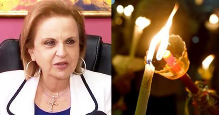 Παγώνη: «Διπλή μάσκα όσοι πάνε εκκλησία Μεγάλη Παρασκευή και Μεγάλο Σάββατο»