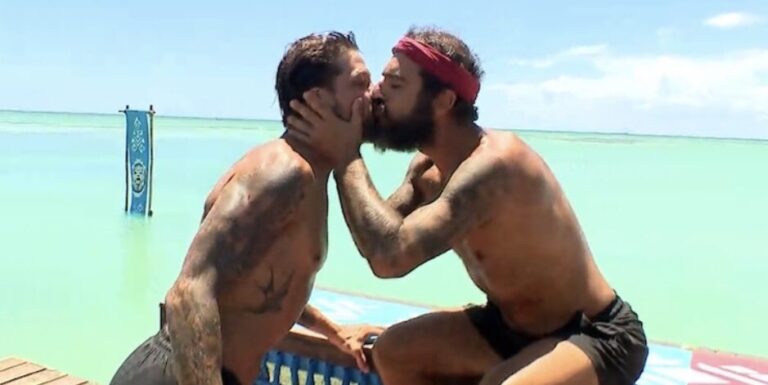 Survivor: Τριαντάφυλλος και Μπόγδανος φιλήθηκαν στο στόμα