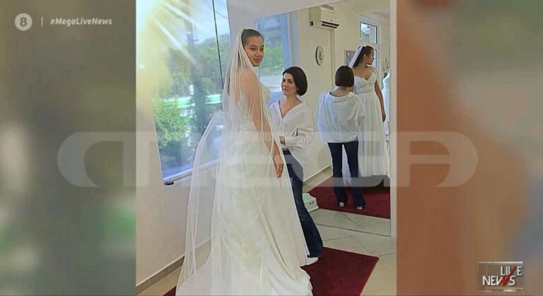 Γλυκά Νερά: Φωτογραφίες από την πρόβα νυφικού της Καρολάιν – «Δεν την άφηνε λεπτό μόνη» δηλώνει η σχεδιάστρια