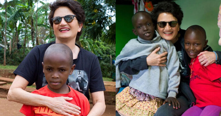 Άλκηστις Πρωτοψάλτη: Έγινε ανάδοχος ενός αγοριού από την Κένυα