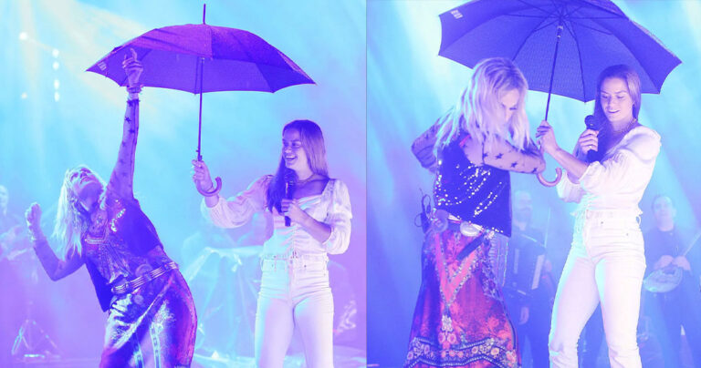 Μαρία Σάκκαρη: Πήγε στη συναυλία της Βίσση και έκαναν προπόνηση τένις πάνω στη σκηνή 