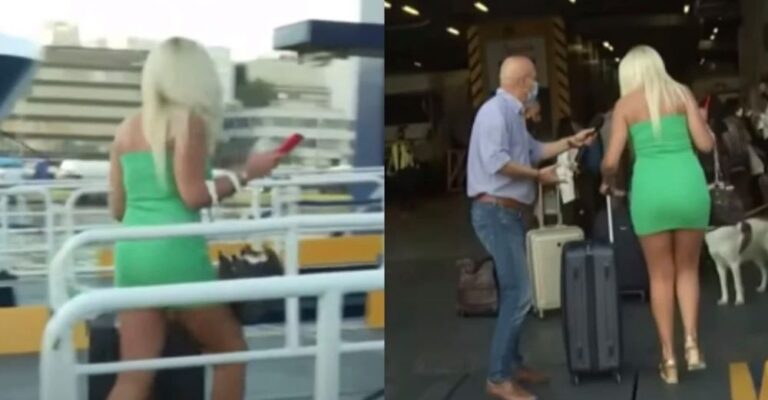 Ταξιδιώτισσα για Σαντορίνη: Απαντά στα κακοπροαίρετα σχόλια – «Θα φοράω ό,τι θέλω. Εργάζομαι σκληρά»