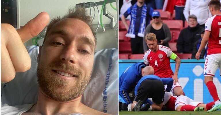 Η πρώτη ανάρτηση του Κρίστιαν Έρικσεν μέσα από το νοσοκομείο – «Ευχαριστώ πολύ»