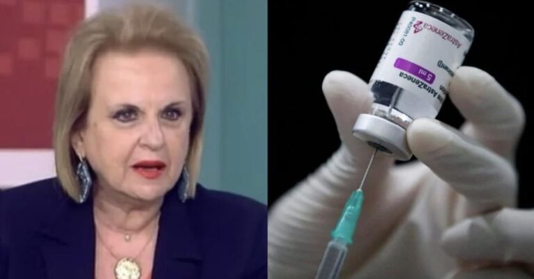 Έκκληση από Ματίνα Παγώνη: «Οπωσδήποτε κάντε και τη δεύτερη δόση του AstraZeneca»