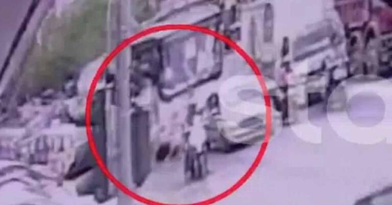 Τραγωδία στη Νίκαια: Η στιγμή που η 7χρονη Παναγιώτα περνάει τον δρόμο