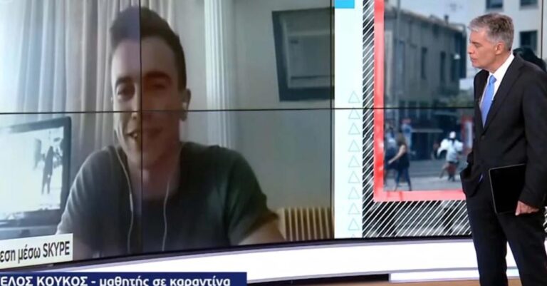 «Πάγωσε» ο Ευαγγελάτος με την απάντηση μαθητή για το εμβόλιο