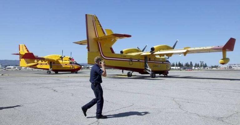 Καίγεται η Σαρδηνία …Ελληνικά Καναντέρ στη Μάχη με τις φλόγες