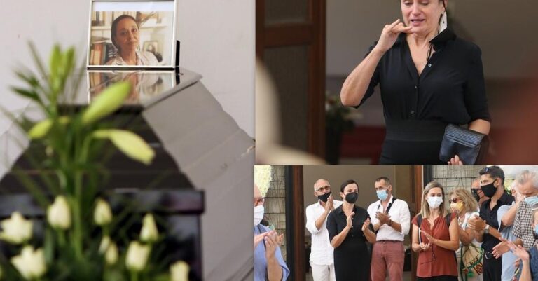 Το τελευταίο αντίο στη Μάγια Λυμπεροπούλου – «Λύγισε» η Καραμπέτη