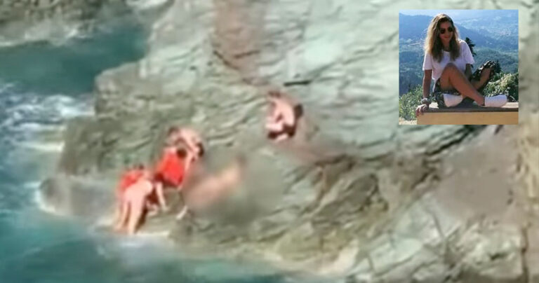 Φολέγανδρος: Η στιγμή που λουόμενοι και λιμενικό προσπαθούν να επαναφέρουν τη Γαρυφαλλιά