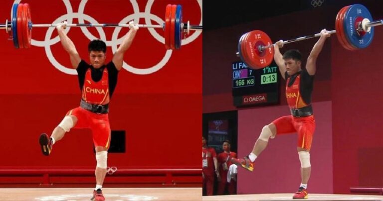 Κινέζος αρσιβαρίστας κέρδισε το χρυσό στους Ολυμπιακούς, ισορροπώντας στο ένα πόδι – Έσπασε δύο ρεκόρ