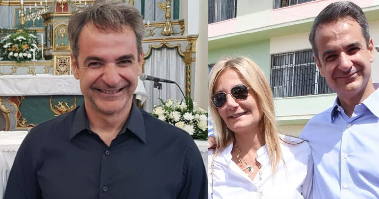 Οικογένεια Μητσοτάκη: Στην Τήνο για τη βάφτιση της εγγονής της Αλεξάνδρας Μητσοτάκη