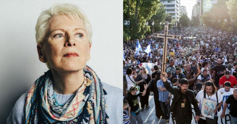 Η Έλενα Ακρίτα «δικάζει» τους «Ελληνάρες» αρνητές – «Είστε εχθροί μας, τέλος!»