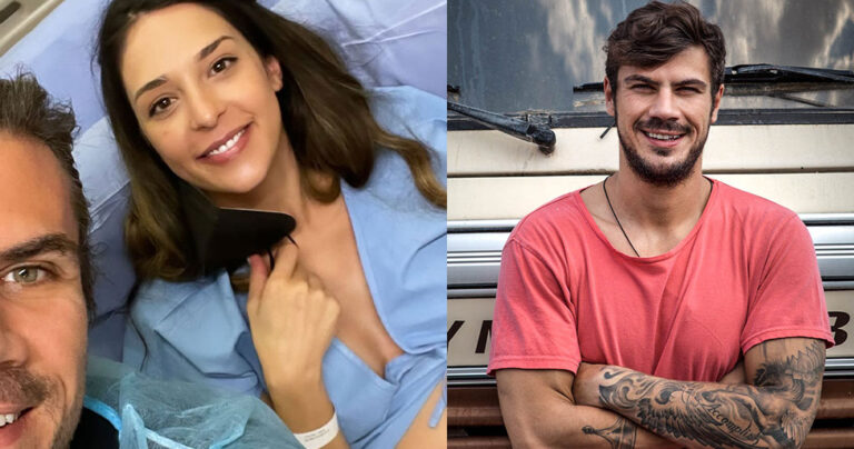 Άκης Πετρετζίκης: Μας δείχνει το πρωινό που απολαμβάνει με τη σύντροφό του στο μαιευτήριο