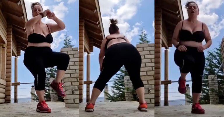 Σοφία Μουτίδου: Χόρεψε κουνώντας τα οπίσθια της για όλα τα κορίτσια που ντρέπονται για το σώμα τους