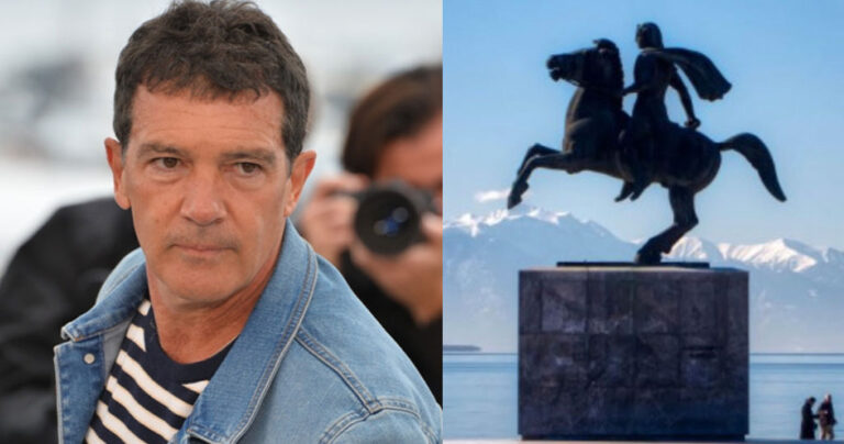 Αντόνιο Μπαντέρας: Σκέφτονται να γυρίσουν σειρά για τον Μέγα Αλέξανδρο στην Ελλάδα