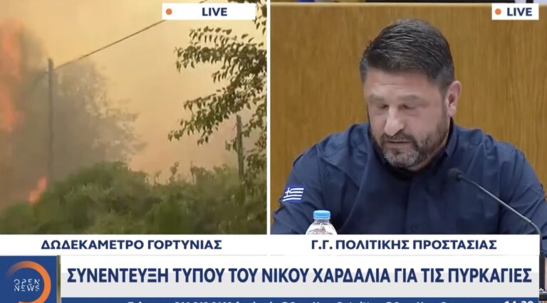 Ξέσπασε σε λυγμούς ο Χαρδαλιάς – «Μην πυροβολείτε τους μαχητές, την ώρα της μάχης»