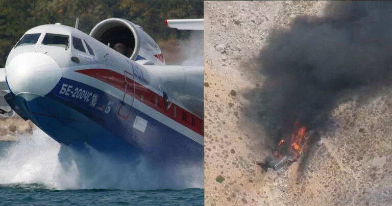 Τουρκία: Συνετρίβη πυροσβεστικό αεροπλάνο Beriev – Οκτώ νεκροί