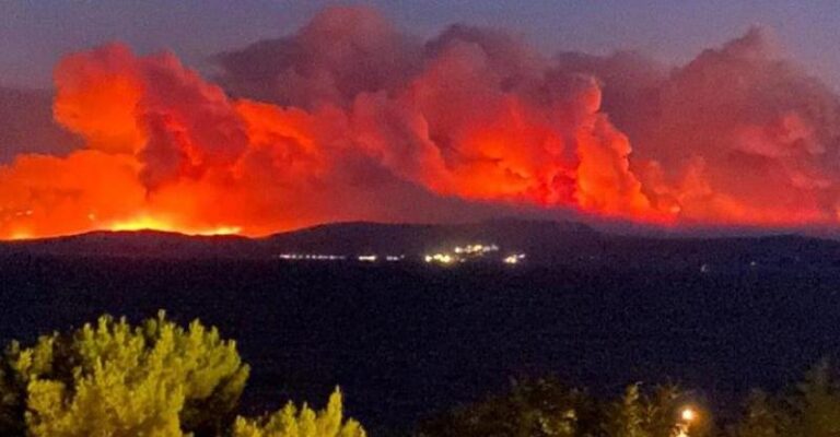 Εύβοια: Εικόνες βιβλικής καταστροφής από την Σκιάθο
