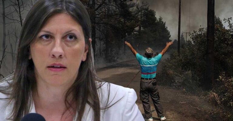 Στον εισαγγελέα η Ζωή Κωνσταντοπούλου: «Θα καταθέσω στοιχεία για τις φωτιές – Εγκληματικές οι παραλείψεις»