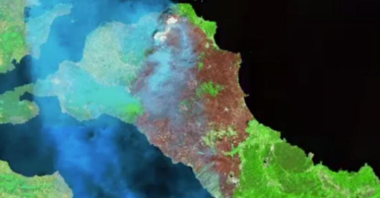 Φωτιά στην Εύβοια: Σοκάρει η εικόνα που δίνει ο «Κοπέρνικος» – 700.000 στρέμματα η καμένη γη